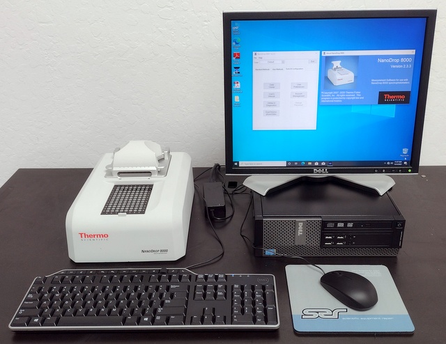 NanoDrop 8000 Eight-Channel Microvolume UV/Vis Spectrophotometer